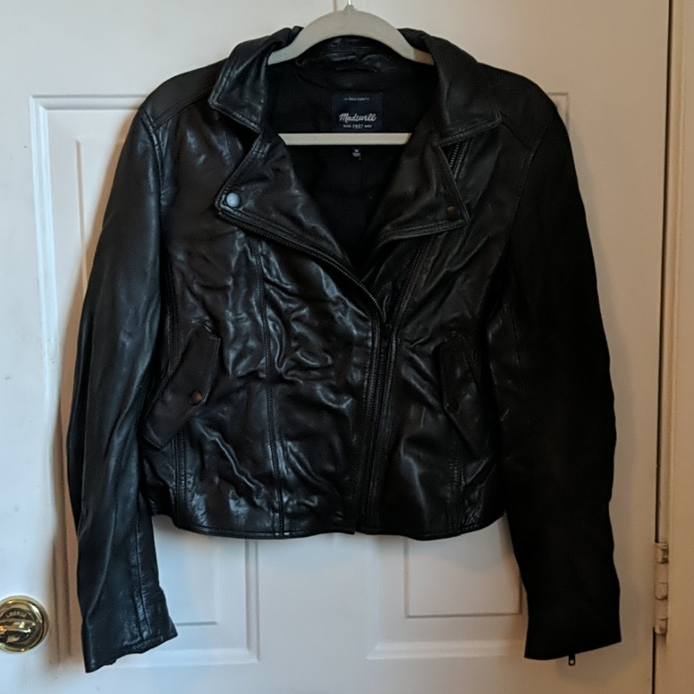 Madewell leather jacket
